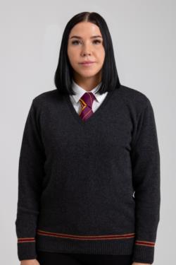 SCARLET AND GOLD SWEATER 100% LAMBSWOOL
